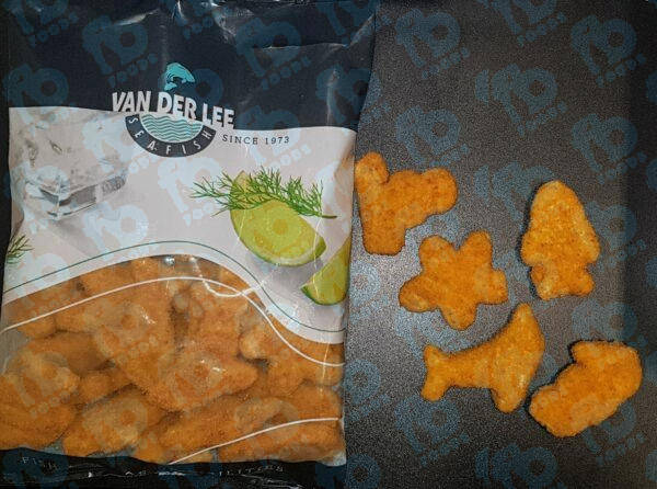 Crispy Breaded Fish Shapes x 1kg - Image 2
