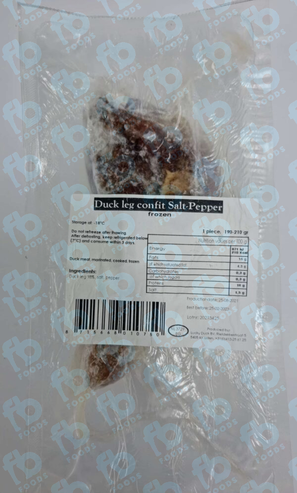 Duck Leg Confit x 200gr - Image 2