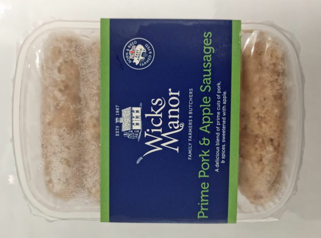 Pork and Apple Sausages x 400gr FB Imports